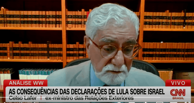 Lafer diz que fala de Lula sobre Holocausto foi insensível e prejudica atuação do Brasil no mundo